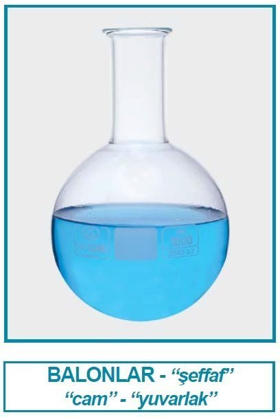 İSOLAB 029.02.500 balon - cam - dibi yuvarlak - 500 ml (10 adet)