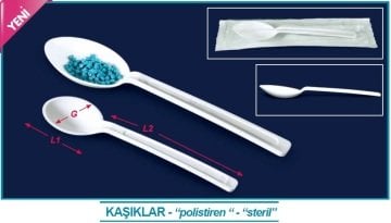 İSOLAB 037.36.010 kaşık - P.S - 10 ml - steril (1 adet)