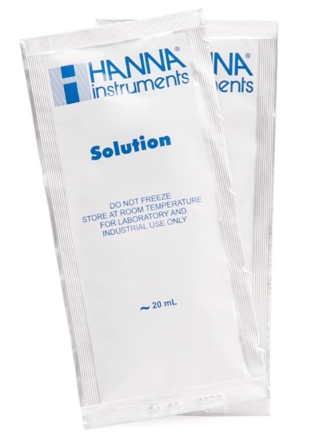 HANNA HI70038P 6.44 g/L (ppt) -  25oC TDS Calibration Standard Sachets , (25 x 20mL)