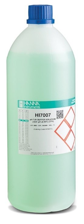 HANNA HI7007/1L pH 7.01 -  25oC  Calibration Buffer, 1 L bottle