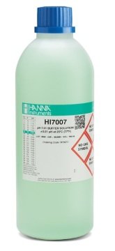 HANNA HI7007C pH 7.01 -  25oC  Green Color Calibration Buffer, 500 mL bottle