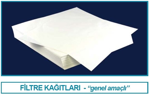 İSOLAB 107.58.158 filtre kağıdı - genel amaçlı - 58 x 58 cm ebatlar - 60 gr (250 adet)