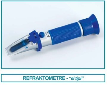 İSOLAB 618.21.001 refraktometre - el tipi - 0 - 10 % brix / ATC (1 adet)
