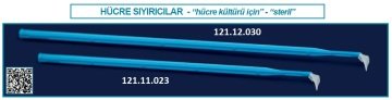 İSOLAB 121.11.023 hücre sıyırıcı - 23 mm (150 adet)