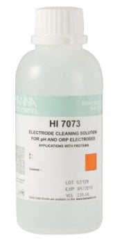 HANNA HI7073M Cleaning Solution for Proteins, 230 mL bottle