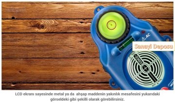 CEM LA1010 Metal, Ahşap ve Voltaj(AC) Dedektörü