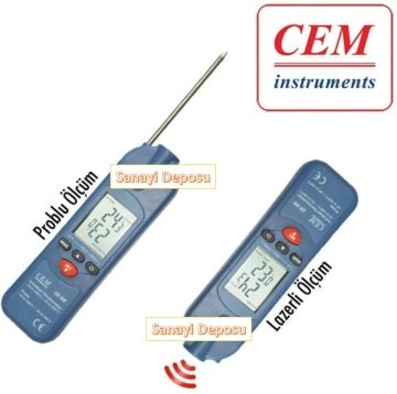 CEM IR98 Problu ve Lazerli Termometre
