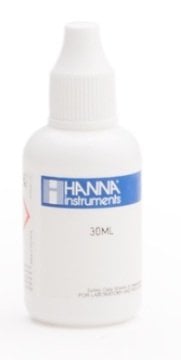 HANNA HI7079 Reference Fill Solutions containing AgCl, Electrolyte for sodium ISE’s (contains AgCl), 4x30 mL bottles (4)