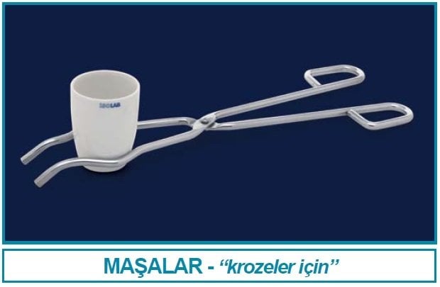 İSOLAB 038.06.300 kroze maşası - 300 mm (1 adet)