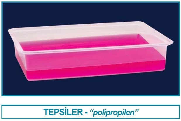 İSOLAB 062.40.902 tepsi - P.P - 2 lt (1 adet)