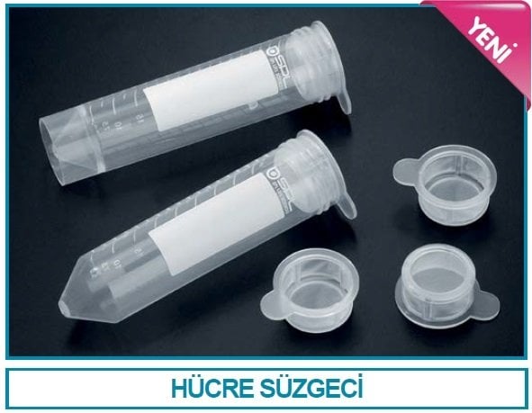 İSOLAB 078.02.101 hücre süzgeci - hücre kültürü için - 40 um por ölçüsü - mavi (50 adet)