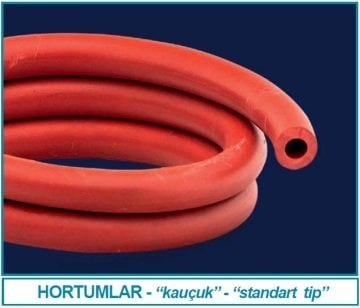 İSOLAB 052.10.002 hortum - kauçuk - 5.0 mm iç çap - 9.0 dış çap (1 metre)