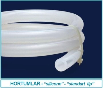 İSOLAB 052.12.005 hortum - silikon - 7.0 mm iç çap - 11.0 dış çap (1 metre)