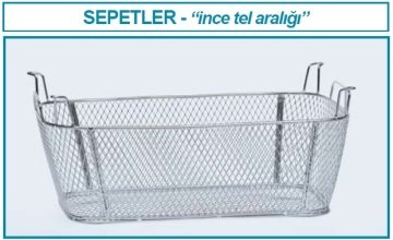 İSOLAB 621.05.110 yedek sepet - ince tel aralığı - 10.0 lt banyo için (1 adet)