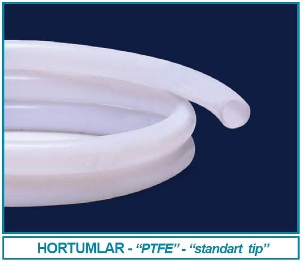İSOLAB 052.13.007 hortum - PTFE - 4.0 mm iç çap - 6.0 dış çap (1 metre)