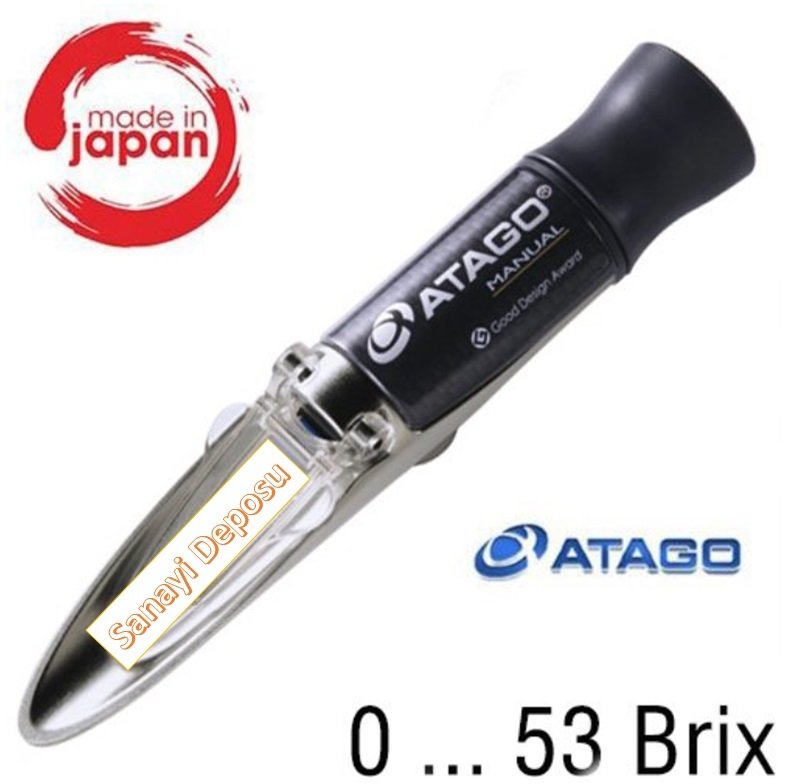 Atago Refraktometre 0-53 Brix Ölçer - Japon