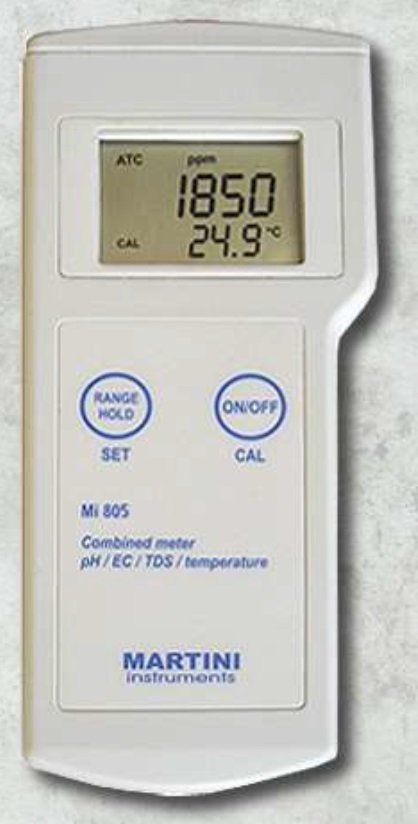 MILWAUKEE Mi 805 PORTATİF PH/İLETKENLİK/TDS CİHAZI