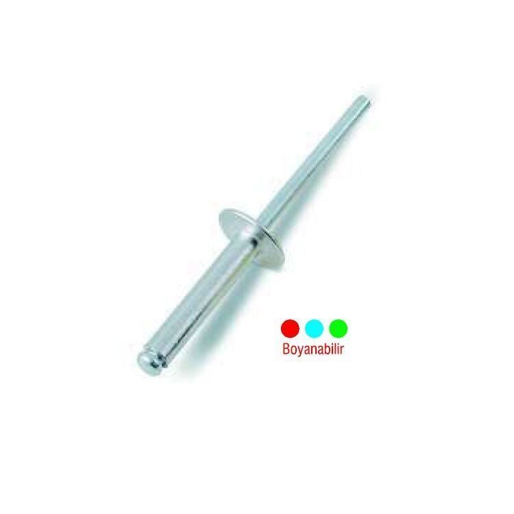 Alüminyum Pop Perçin Bombe Kafa 2.4x6 mm