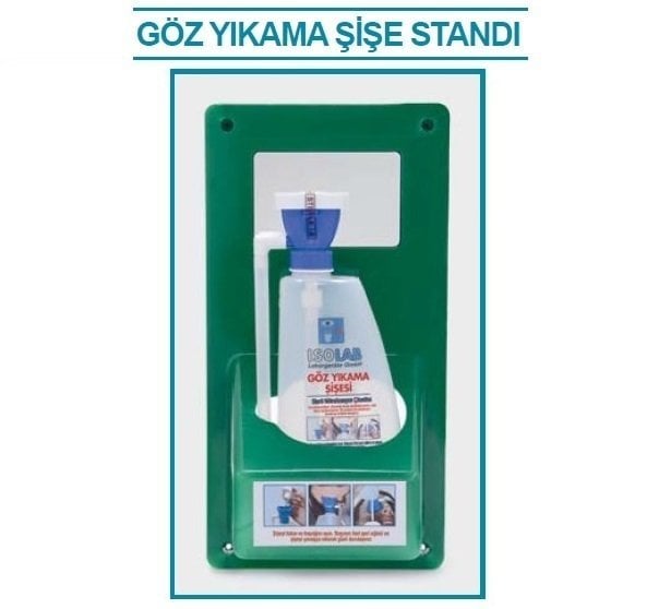 İSOLAB 069.05.T01 stand - göz yıkama şişesi (1 adet)