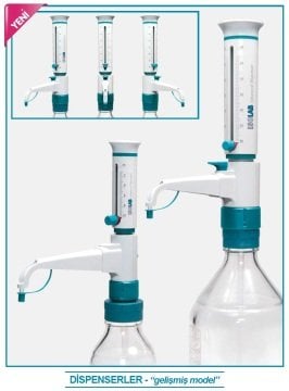 İSOLAB 008.12.002 dispenser - üst model - 2.5 ml (1 adet)