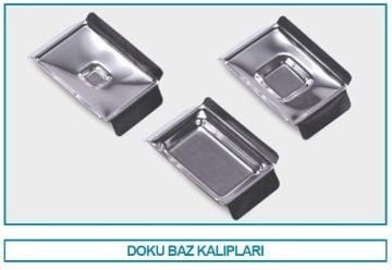 İSOLAB 074.07.001 doku baz kalıpları - biopsi&histoloji (5 adet)