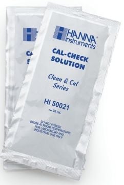 HANNA HI50021P CAL HI9813-6 için Kontrol çözümü, (25 x 20mL)