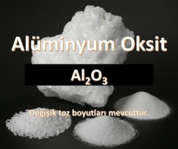 Alüminyum Oksit F54 - Al2O3 - 250-355mikron - 25 KG