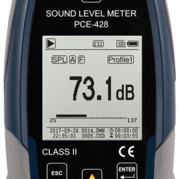 PCE-428 EKIT Ses Seviyesi Ölçüm Cihazı