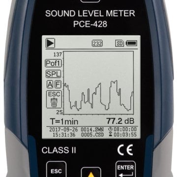 PCE-428 EKIT Ses Seviyesi Ölçüm Cihazı