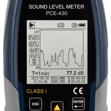 PCE-430 EKIT Gürültü Ölçer