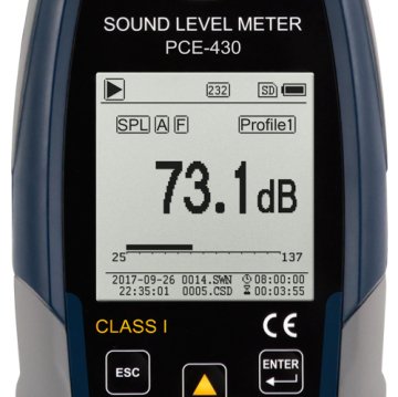 PCE-430 EKIT Gürültü Ölçer