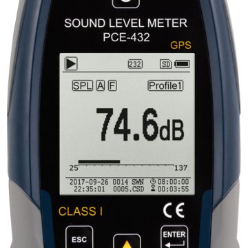 PCE-432 EKIT Gürüntü Ölçüm Cihazı