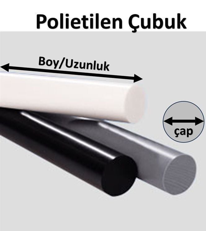 25 mm Polietilen Çubuk PE 300