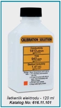 İSOLAB 616.11.101 iletkenlik çözeltisi - 120 ml (1 adet)