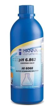 HANNA HI6068 pH 6.862 - 25oC Millesimal Kalibrasyon Tamponu, 500 mL