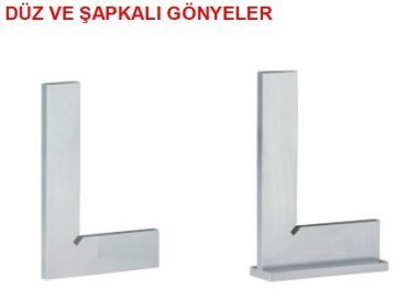 Düz/ Şapkalı Gönye 200x130mm