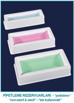 İSOLAB 006.13.030 sıvı aktarım kabı - tek yüzlü - 30 ml - steril (10 adet)