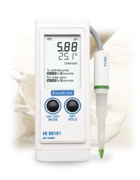 HANNA HI99161 Taşınabilir Gıda ve Mandıra pH Ölçer