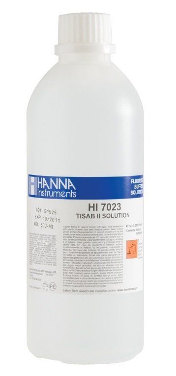 HANNA HI7023L TISAB Solüsyonu, 500 mL şişe