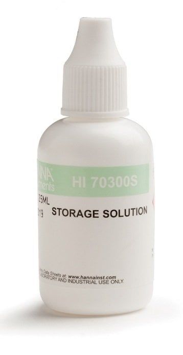 HANNA HI70300S pH elektrotları için Depolama Çözümü, 30 ml