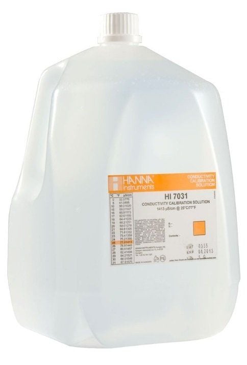 HANNA HI7031/1G 1413 uS/cm EC değeri - 25oC, 1 Galon (3,78 L) şişe