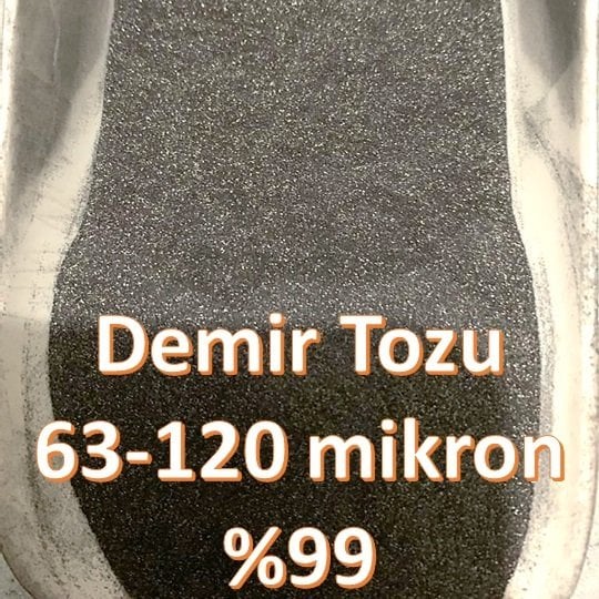 Mikronize Demir Tozu 63-120 mikron - 250 gram