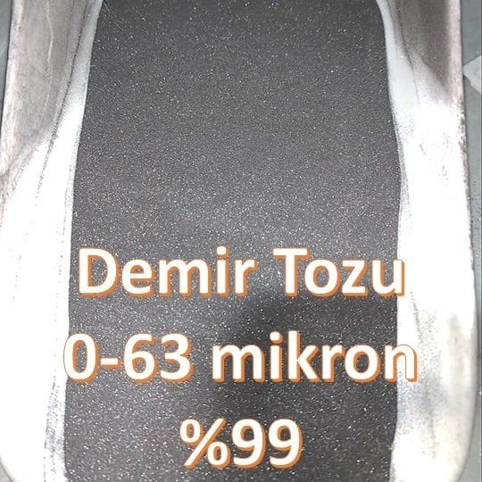 Demir Metal Tozu 0-63 mikron - 25 kg
