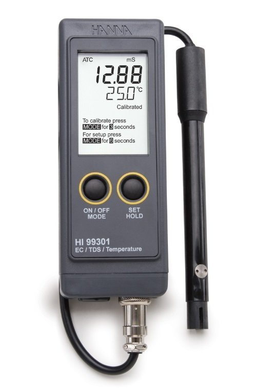 HANNA HI99301 Taşınabilir Yüksek Aralıklı EC / TDS Metre