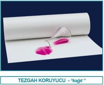 İSOLAB 080.66.001 tezgah koruyucu - kağıt - rulo (1 adet)