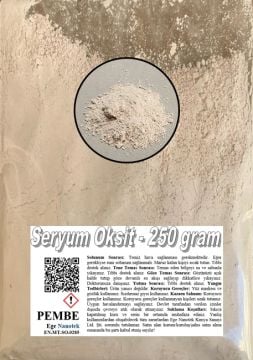 Araba Camı Çizik Giderici Pembe Seryum Oksit - 250 GRAM