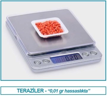 İSOLAB 602.32.001 terazi - 500 gr / 0.01 gr (1 adet)