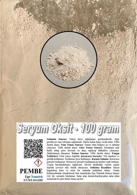 Oto Cam Çizik Giderici Pembe Seryum Oksit - 100 GRAM