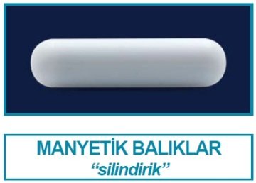 İSOLAB 057.01.035 manyetik balık - 35 x 6 mm (10 adet)