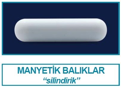 İSOLAB 057.01.045 manyetik balık - 45 x 8 mm (10 adet)